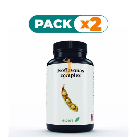 Pack 2x ISOFLAVONAS 850 MG 60 PERLAS EBERS