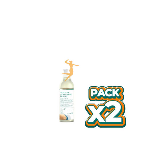Pack 2x ACEITE DE ALMENDRAS DULCES 1 L EBERS
