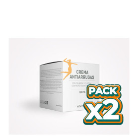 Pack 2x CREMA ANTIARRUGAS (ROSA M.+ ALOE + BABA) 100 ML EBERS
