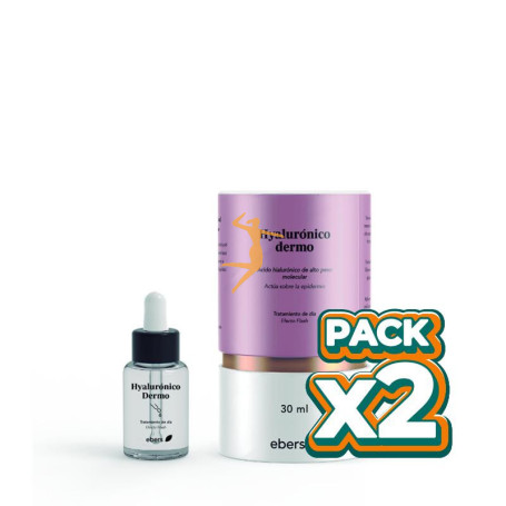 Pack 2x HYALURONICO DERMO EBERS 30 ML EBERS