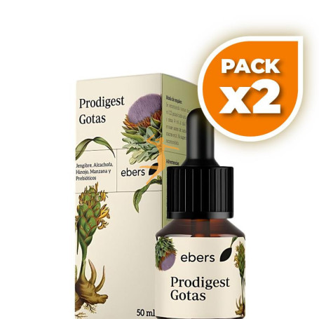 Pack 2x PRODIGEST GOTAS 50 ML EBERS
