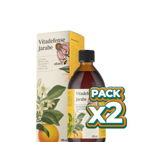 Pack 2x VITADEFENSE JARABE 250 ML EBERS