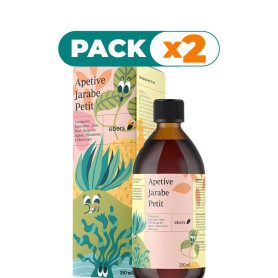 Pack 2x APETIVE JARABE PETIT 250 ML EBERS