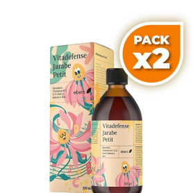 Pack 2x VITADEFENSE JARABE PETIT 250 ML EBERS
