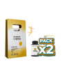 Pack 2x ESTUCHE PROTECCION SOLAR IN & OUT 60 PERLAS+50ML EBERS