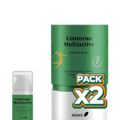 Pack 2x CONTORNO DE OJOS MULTIACTIVE 30ML EBERS