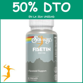 FISETIN 30 CÁPSULAS VEGETALES SOLARAY OFERTA 2 UD