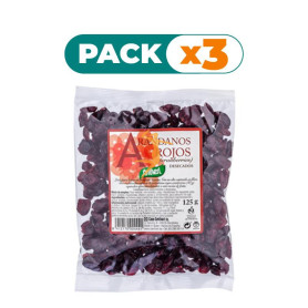 Pack 3x ARÁNDANOS ROJOS DESECADOS 125Gr. SANTIVERI