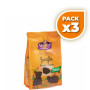 Pack 3x NOGLUT GALLETAS JUNGLA CACAO 100Gr. SANTIVERI
