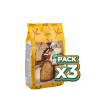 Pack 3x PAN DEXTRIN CON LINO 300Gr. SANTIVERI