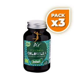 Pack 3x ALGA CHLORELLA BIO 118 COMPRIMIDOS SANTIVERI