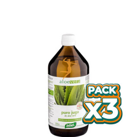 Pack 3x ALOE VERA JUGO 1Lt. SANTIVERI