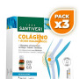 Pack 3x COLÁGENO + ÁCIDO HIALURÓNICO 16 VIALES SANTIVERI