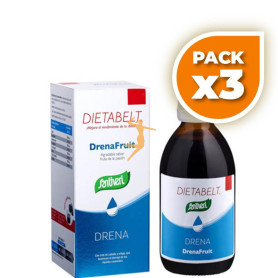 Pack 3x DB-DRENAFRUIT JARABE 240Ml. SANTIVERI