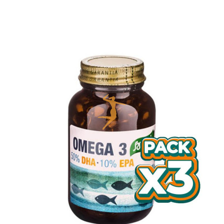 Pack 3x DHA+EPA PERLAS 79Gr. SANTIVERI