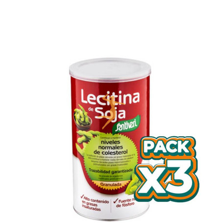 Pack 3x LECITINA BOLSA DE 400Gr. SANTIVERI