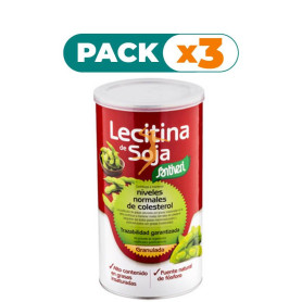 Pack 3x LECITINA BOTE 400Gr. SANTIVERI