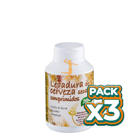 Pack 3x LEVADURA CERVEZA 350 COMPRIMIDOS SANTIVERI
