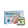 Pack 3x MELATONINA COMPRIMIDOS 31Gr. SANTIVERI