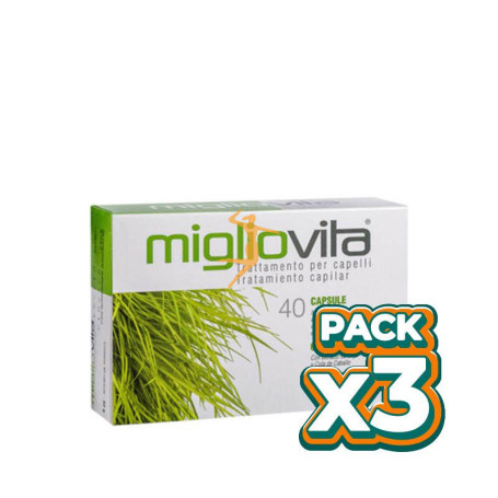 Pack 3x MIGLIOVITA 40 CÁPSULAS SANTIVERI