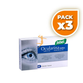 Pack 3x OCULARINA ANTIOX CÁPSULAS 31Gr. SANTIVERI