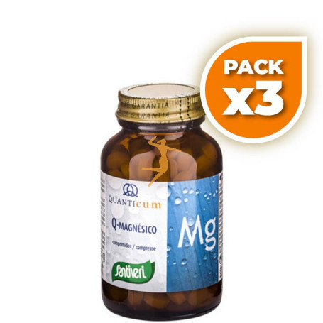 Pack 3x Q-MAGNESICO 88 COMPRIMIDOS SANTIVERI