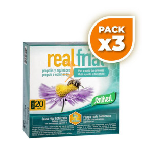 Pack 3x REALFRIAL PROPOLIS Y EQUINÁCEA 20 VIALES SANTIVERI