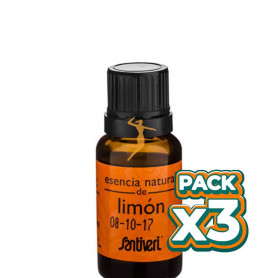 Pack 3x ACEITE ESENCIAL LIMÓN 14Ml. SANTIVERI