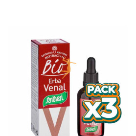 Pack 3x MIXTRACT-14 ERBAVENAL BIO 50Ml. SANTIVERI