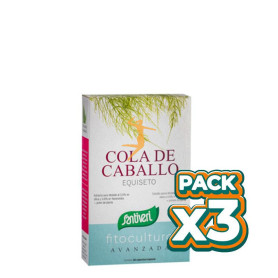 Pack 3x PLANTAS CÁPSULAS COLA CABALLO 18Gr. SANTIVERI