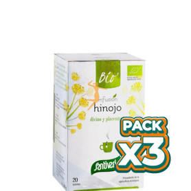 Pack 3x HINOJO BIO 20 FILTROS SANTIVERI