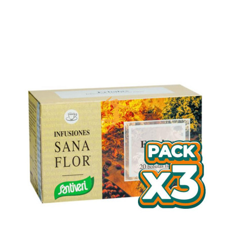 Pack 3x ERBALAX 20 FILTROS SANTIVERI