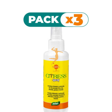 Pack 3x CITRESS SPRAY 100Ml. SANTIVERI