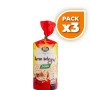 Pack 3x TORTITAS ARROZ BIO 100Gr. SANTIVERI