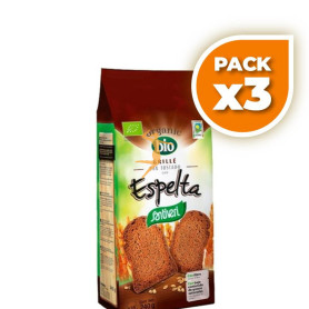 Pack 3x PAN GRILLE DE ESPELTA 240Gr. SANTIVERI