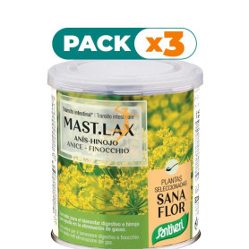 Pack 3x SANAFLOR MAST-LAX GASES 65Gr. SANTIVERI