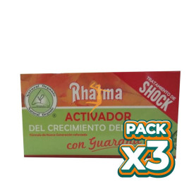 Pack 3x ACTIVADOR CRECIMIENTO CABELLO 4x25Ml. RHATMA