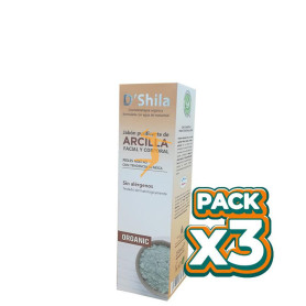 Pack 3x JABÓN DE ARCILLA 250Ml. SHILA