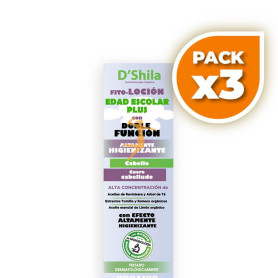 Pack 3x FITO-LOCION DOBLE FUNCION EDAD ESCOLAR 125Ml. SHILA
