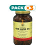 Pack 3x ACEITE HÍGADO BACALAO 250 CÁPSULAS SOLGAR