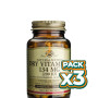 Pack 3x VITAMINA E 200UI 50 CÁPSULAS SOLGAR