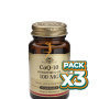 Pack 3x COENZIMA Q-10 100Mg. EN ACEITE 30 CÁPSULAS BLANDAS SOLGAR