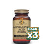 Pack 3x ACIDO ALFA LIPOICO 200MG 50 CAP VEGETALES SOLGAR