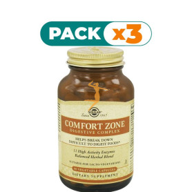 Pack 3x COMFORT ZONE COMPLEX 90 CÁPSULAS SOLGAR