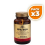 Pack 3x EPA/GLA 60 CÁPSULAS SOLGAR