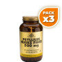 Pack 3x FIBRA DE CASCARAS DE PSYLLIUM 200 CÁPSULAS SOLGAR