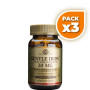 Pack 3x HIERRO GENTLE 180 CÁPSULAS VEGETALES SOLGAR