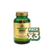 Pack 3x JENGIBRE 60 CÁPSULAS VEGETALES SOLGAR