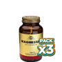 Pack 3x MAGNESIO+VITAMINA B6 250 CAPSULAS SOLGAR