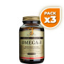 Pack 3x OMEGA-3 120 CÁPSULAS SOLGAR